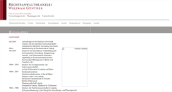 Desktop Screenshot of anwaltskanzlei-guenther.de